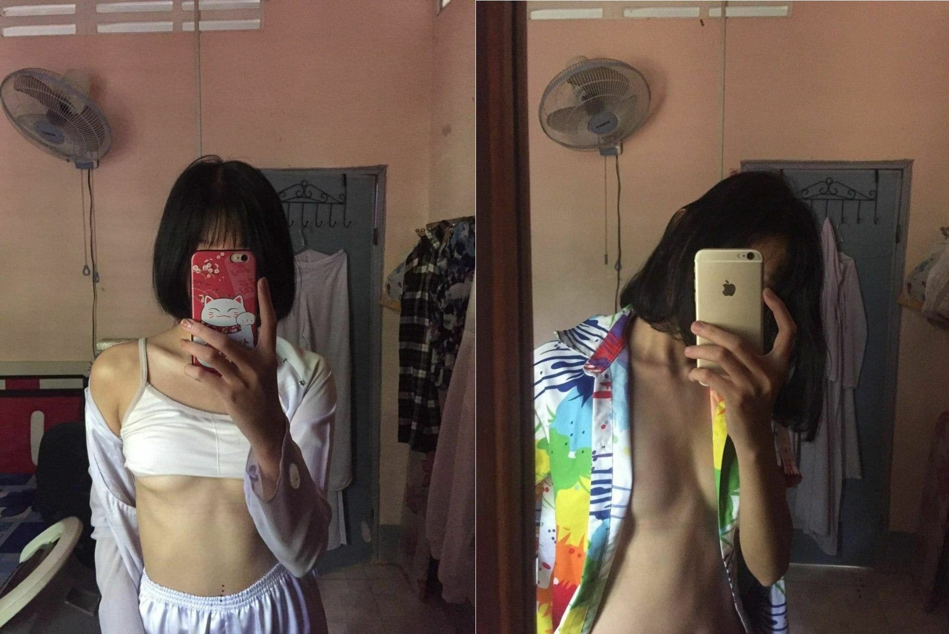 [không che] Clip sex nữ sinh sang nhà bạn chổng mông chịch nhau