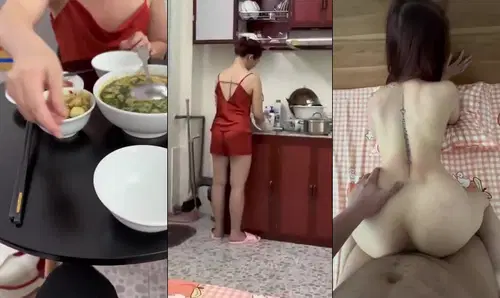 Vlog anh grab chở em gái mời về ăn trưa rồi ăn luôn em ngon lành - VIET69